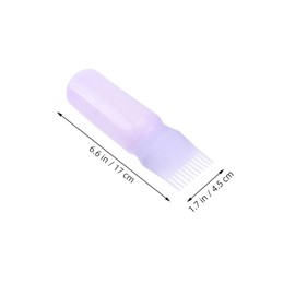 TOVINANNA Hair Dyeing Oil Applicator Bottle for Coloring Oiling Perming Plastic Measurement Markings