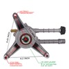 Mikatesi 7/8" Shaft Vertical Pressure Washer Pump with 5 Nozzle