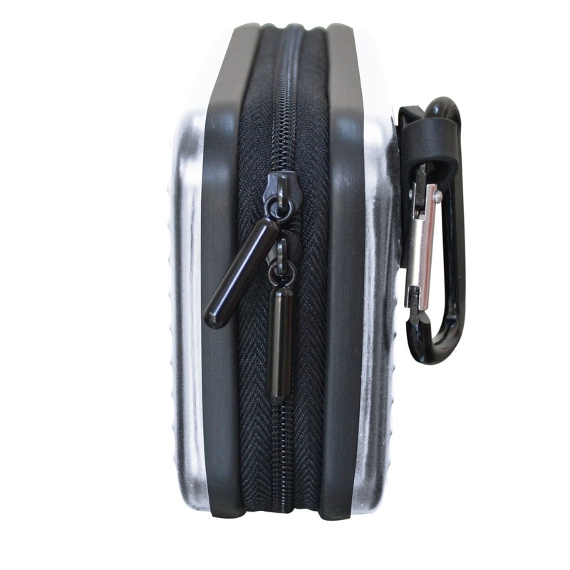 Croco CAS1593-CROCO-ALU-SIL Aluminium Tough Water Resistant and Shock Proof Case