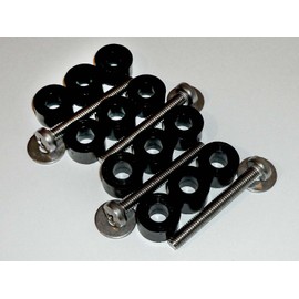 M6x50mm XX Long Bolts for 30"- 40" TVs • Wall Mount Bracket to TV • VESA 200 • Stainless Steel