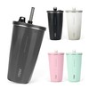 TYESO Tumbler with Straw, 2025 Upgraded Version