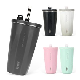 TYESO Tumbler with Straw, 2025 Upgraded Version