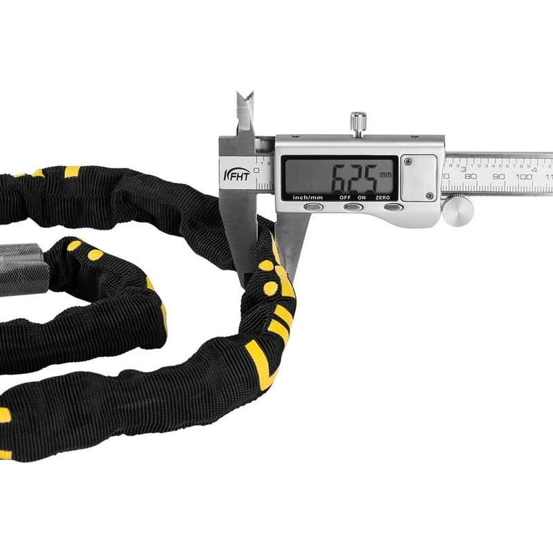 ULAC Bicycle Chain Lock Key Dial Lock Cable Lock Bike