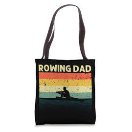 Funny Rowing Design For Dad Father Crew Rowing Boat Lovers Tote Bag