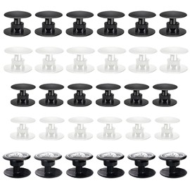 ZDNT Pack of 30 Buttons for Crocs, Croc Rivets Buttons, Male Buckle, Plastic Press Studs, Replacement Crocs Rivets and Buttons for Shoes, Replacement Buttons and Pins for Crocs and Crocs Style Shoes