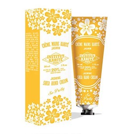 Institut Karite Paris Crema De Manos Karité, 1.0 Fl Oz (30 Ml), Jazmín 30 Onzas Líquidas (Paquete De 1)
