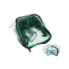 QWORK® Foldable Fishing Net, Nylon Crab Net, Shrimp Net, Perfect