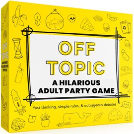 OFF TOPIC Juego de fiesta para adultos - Divertidos juegos de mesa para adultos para grupos de 2 a 8 jugadores - Divertido juego de cartas nocturnas para amigos, familia y más