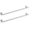 VOTZAAQ Brushed Nickel Towel Bar for Bathroom Wall,Stainless Steel Towel