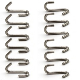 JYCJCF 36632 Throttle S Hook Fits Snow Blower Tillers Mowers, Compatible with Tecumseh Lawn & Garden Equipment Engine Throttle Link （12 Pack）