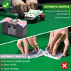 AOZBZ Automatic Card Shuffler Machine, 4 Deck Card Mixer Shuffler