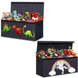 ANNKIE Extra Large Toy Box Chest Storage for Boys,Girls,Kids