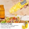 Agamino Corn Peeler, 2pcs Stainless Steel Corn Cob Stripper Tool