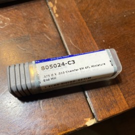 Harvey Tool 805024-C3 | 3/8" Diameter x 3/8" Sh Corner Radius Endmill (D3)