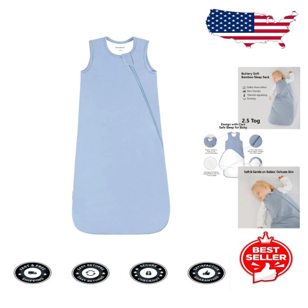 Breathable Rayon Baby Sleeping Bag for Infants - Safe &