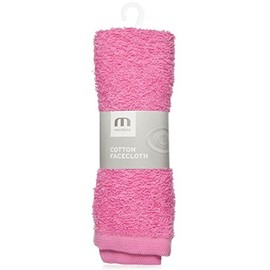 Meridiana Cotton Facecloth, Pink