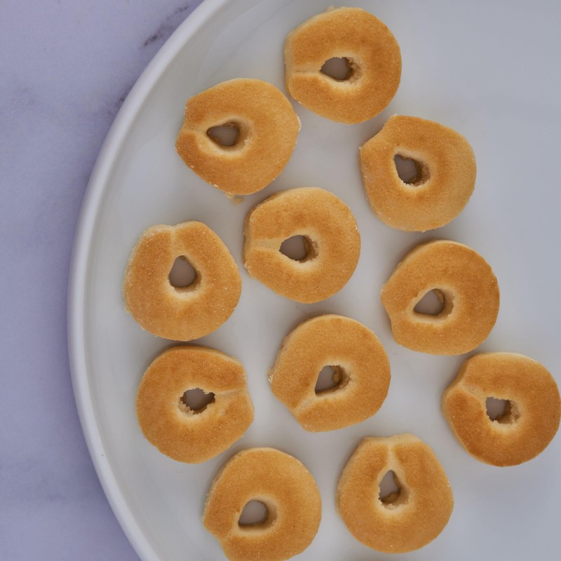 Snacklava Mini Cookie Rings - 6 Pack (10 Pieces per
