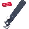 Westmark Hebeldosenöffner, mit Kapselheber, Länge: 14,9 cm, Stahl, Original Sieger,