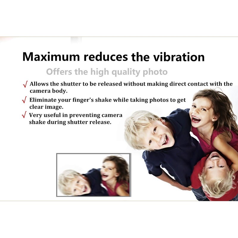 PHOLSY Timer Remote Control Cable with Intervalometer S8 Shutter Remote