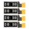 4PCS 14PIN 0.91in Display Module with IIC Interface 128x32 Organic