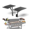 Upper Side Shelf with Griddle Caddy for Blackstone 36″/28″/28XL Griddles,