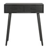 Safavieh Home Dean Mid-Century Modern Black 2-drawer Console
