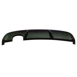 Rear Diffuser Compatible with 2010-2014 Volkswagen VW Golf MK6, Rear Bumper Lip Diffuser Single Muffler Outlet by IKON MOTORSPORTS