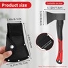 Wanmu Hatchet Sheath Black Oxford Hatchet Cover with Belt Loop