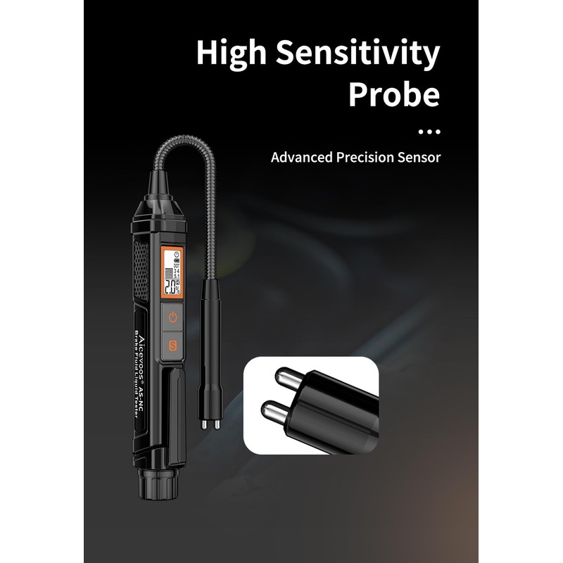 Aicevoos NC Brake Fluid Tester Pen Brake Fluid Test Strips,