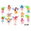 GGSTDDUP 14Pcs Mini Fairy Garden Figurines Outdoor Set