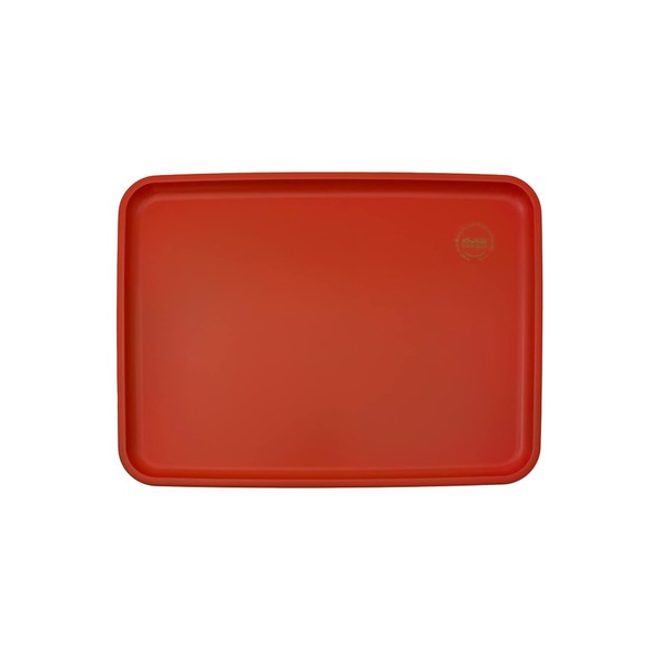 Tradition Acoustic PLATRAY Non-Slip Tray 14.2 inches (36 cm), Red, Made in Japan