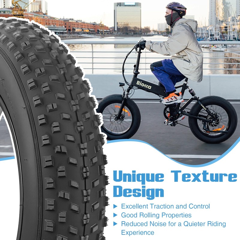 ZUKKA 16 x 4.0 E-Bike Tire Fat Tire High Performance