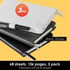 NIRMIRO Small Notebook Pocket Size Journal 3.7" x 5.7", 3
