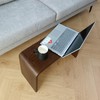 YLACMALS Simple C Shaped End Table Couch Side Table, Item