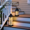 Raycare 2Pcs 4'' X 12'' Large Waterproof Outdoor Flameless Candle,