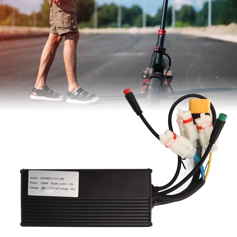 Scooter Speed Controller 48V 1200W Aluminium Alloy Circuit Protection Motor