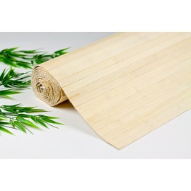 FOREVER BAMBOO Wainscoting Wall Panel for Interior Decoration Bamboo Wall Panel Natural Finish 48 in H x 96 in L