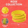 Rose Beauty Wristband Party Favors, 24 Pack Silicone Bands Beauty