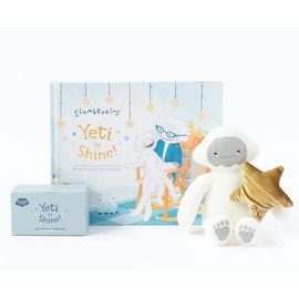 Slumberkins Yeti to Shine - Promotes Mindfulness, Connection, & Play - Includes Yeti to Shine Book, Yeti & Her Shine Bright Star Plushes & Activity Tokens - Holiday Toys for Boys & Girls