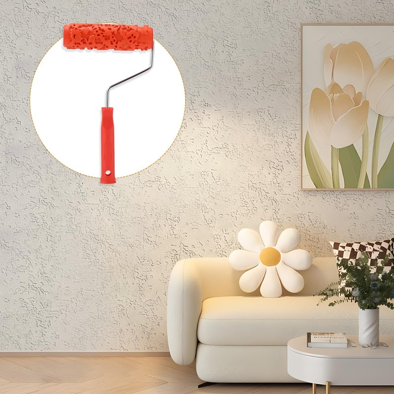 CODOHI 2 PCS 7'' Texture Roller Pattern Paint Roller for