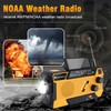 Emergency Crank Weather Radio: AM/FM/NOAA Weather Radio with 3 Built-in