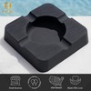 Outdoor Cigar Ashtray, Unbreakable Silicone Ashtray for Outside Patio, Pool,