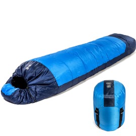 Viking Trek 350x Lightweight Adult Sleeping Bag – Warm & Breathable, Compact Camping Gear for Hiking and Backpacking - Camping Essentials - Includes 100% Waterproof Stuff Sack