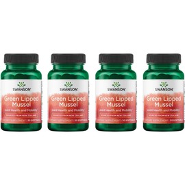 Swanson New Zealand Green Lipped Mussel Oil 30 Sgels (4 Pack)