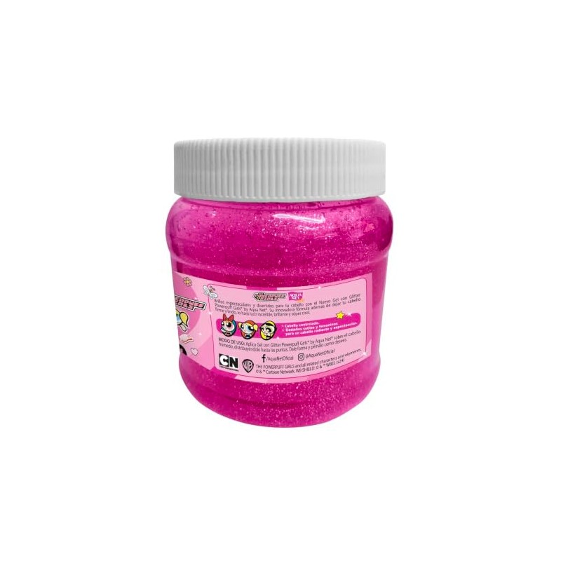 POWERPUFF GIRLS® BY AQUA NET® GEL CON GLITTER 250 G