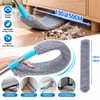 Extendable Under-Bed Duster for Hard-to-Reach Cleaning – Washable Soft Bristle