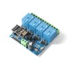 JESSINIE ESP8266 ESP-01 4 Channel 5V WiFi Relay Module 5V