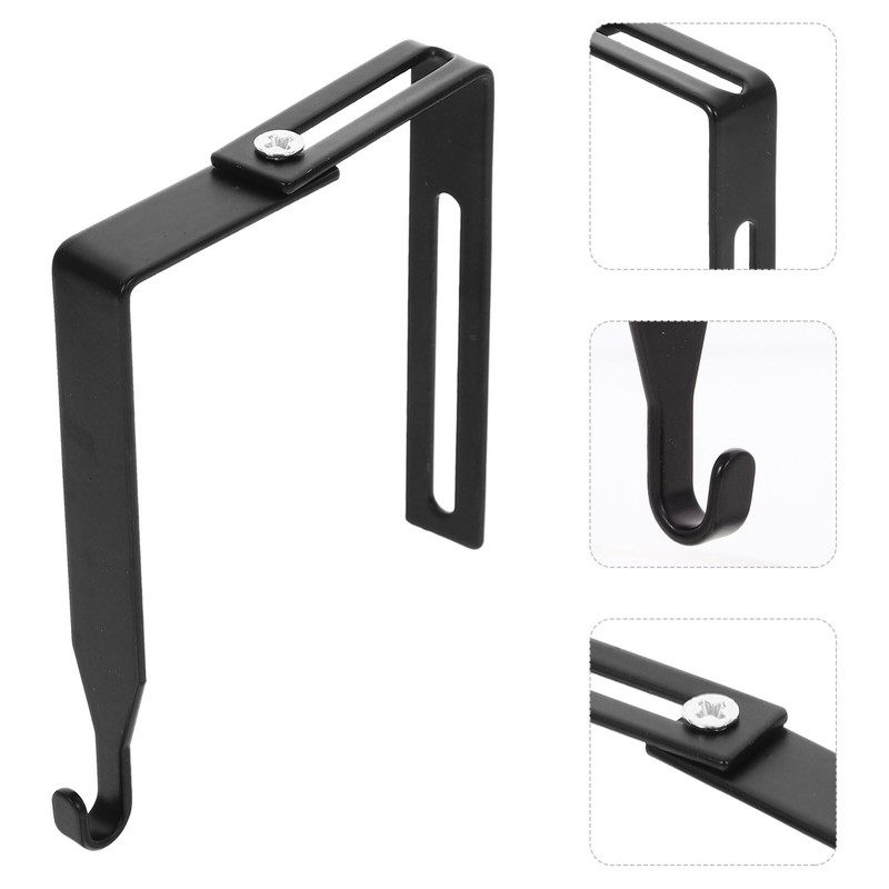 Operitacx 5pcs Adjustable Cubicle Hooks Small Hooks Partition Hanger Hanging