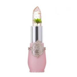 Flower Lipstick Color Jelly Transparent Magic Changing Lip Temperature Change, Long-Lasting Moisture and PH Responsive Tint