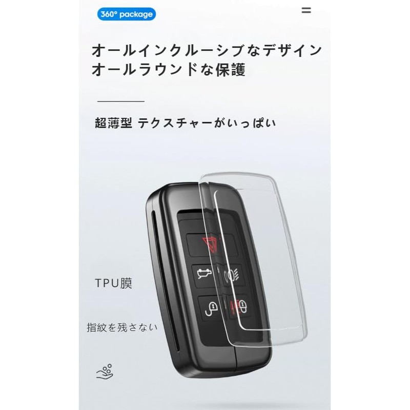 [MUMAREN] Land Rover Defender 90 110 2020-2026 Smart Key Shell,